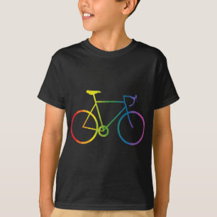 T-shirt Rainbow Bike Gay pride LGBTQ Cyclist Streetwear Ra