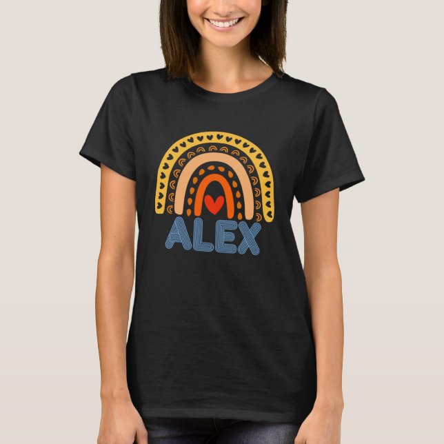 T-shirt Rainbow Boho Alex (Devant)