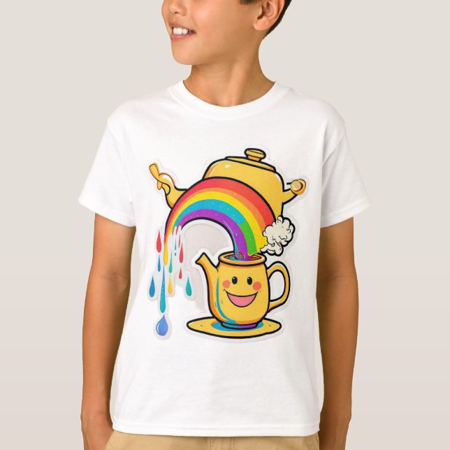 T-shirt "Rainbow Brew" (Devant)