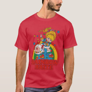 T-shirt Rainbow Brite Dessin Coloré Vintage