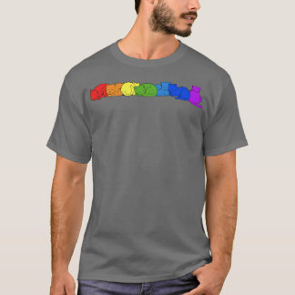 T-shirt Rainbow Cats Pride par Tobe Fonseca