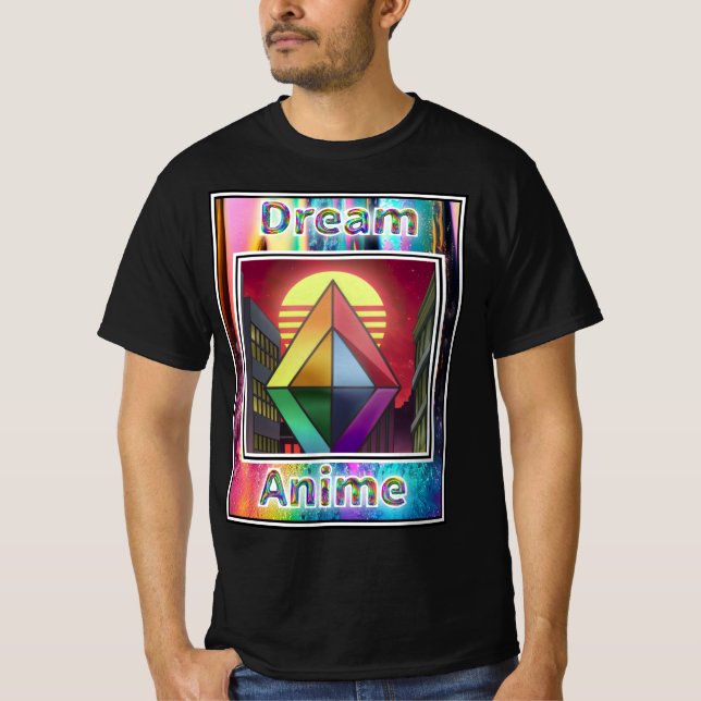 T-shirt Rainbow Diamond Dream Anime (Devant)