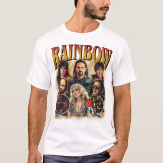 T-shirt Rainbow - English hard rock band