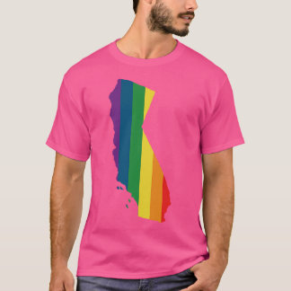 T-shirt Rainbow, État de Californie