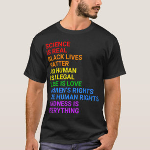 T-shirt Rainbow Flag Droits de l'homme des femmes Droits d
