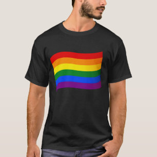 T-shirt Rainbow Flag Gay pride LGBT Love is Love LGBTQ