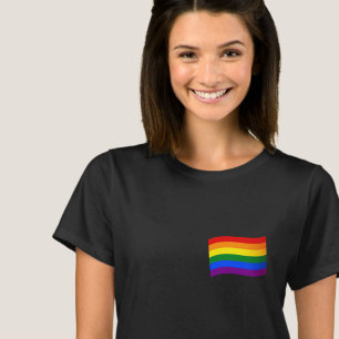 T-shirt Rainbow Flag Gay pride LGBT Love is Love LGBTQ