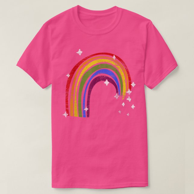 T-shirt Rainbow Flag Rainbow Gay pride Mois Queer LGBTQ  (Design devant)