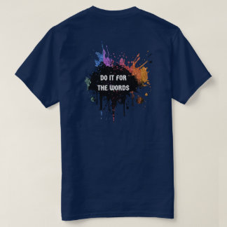 T-shirt Rainbow Glitter Drops For the Words Shirts