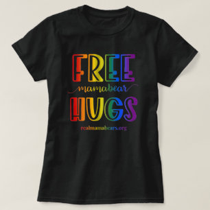 T-shirt Rainbow Hugs Gratuit