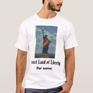 T-shirt rainbow_liberty, terre douce de la liberté, (pour
