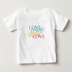T-shirt RAINBOW LOVE Baby