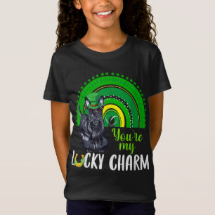 T-Shirt Rainbow Lucky Charm Scottie Amoureux des chiens St