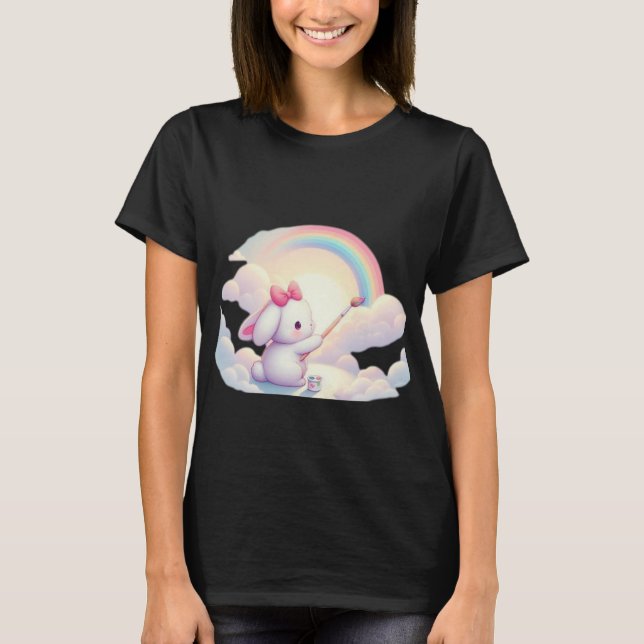 T-shirt Rainbow Maker – The Creative Bunny (Devant)