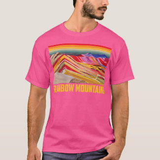 T-shirt Rainbow Mountains South America Adventure Pérou Hi