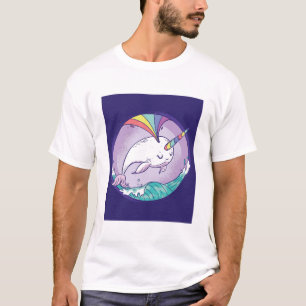 T-shirt Rainbow Narwhal