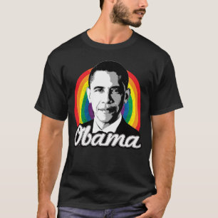 T-shirt Rainbow Obama