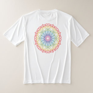 T-shirt Rainbow Ombre Mandala