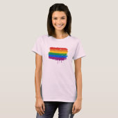 T-shirt Rainbow Paint (Devant entier)