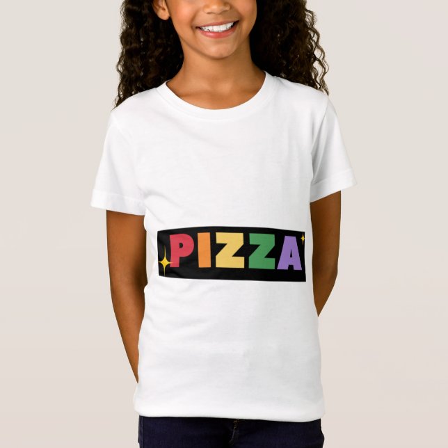 T-Shirt Rainbow Pizza (Devant)