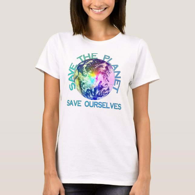 T-shirt Rainbow Planet (Devant)