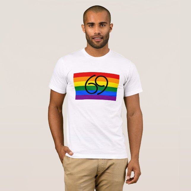 T-shirt Rainbow Pride (Devant entier)