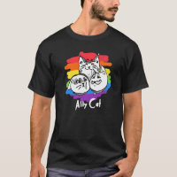 Rainbow Pride Lgbt Gay Drapeau Ally Chat 1