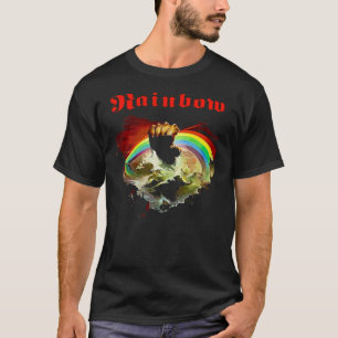 T-shirt Rainbow Rising Ritchie Blackmore Rock Essentiel T-