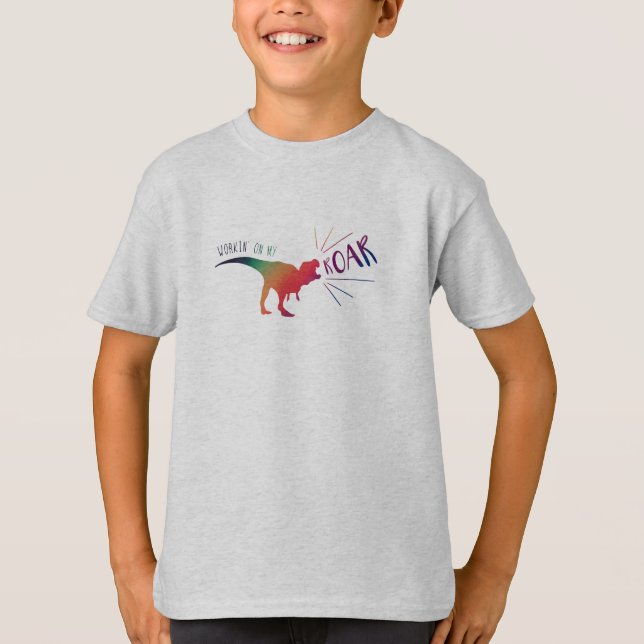 T-shirt Rainbow Roar (Devant)