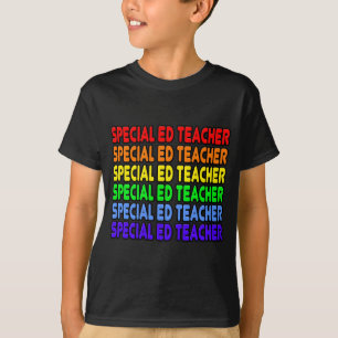 T-shirt Rainbow Special Ed. Professeur