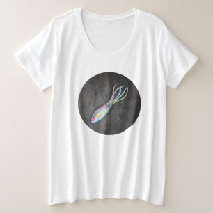 T-shirt Rainbow Squid Plus Taille