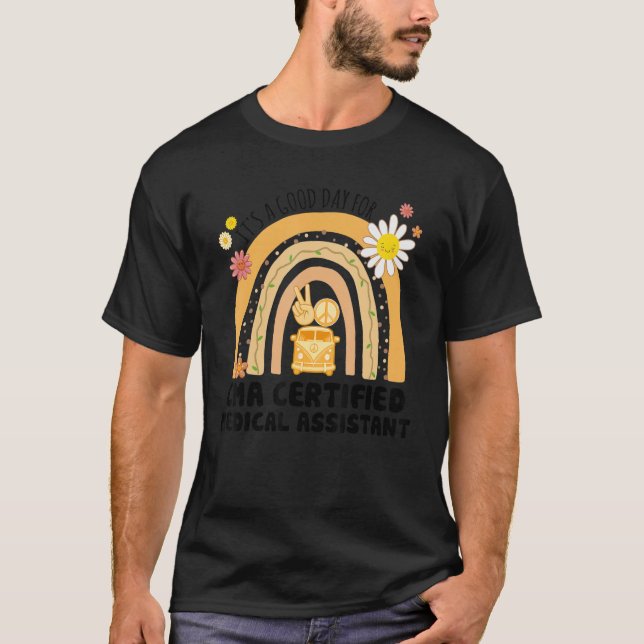 T-shirt Rainbow Super CMA Vintage (Devant)