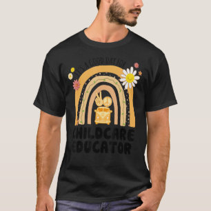 T-shirt Rainbow Super Peace Enfants éducateur Vintage