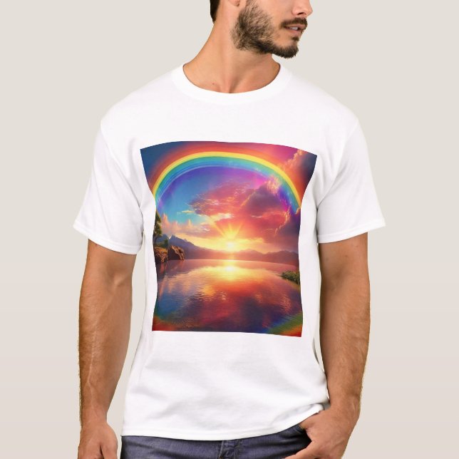 T-shirt Rainbow Tee (Devant)