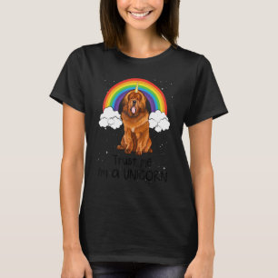 T-shirt Rainbow Tibetan Mastiff Faites-moi confiance Je su