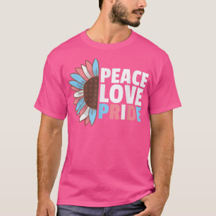 T-shirt Rainbow Transgender Flag Pride Lgbtq Tournesol