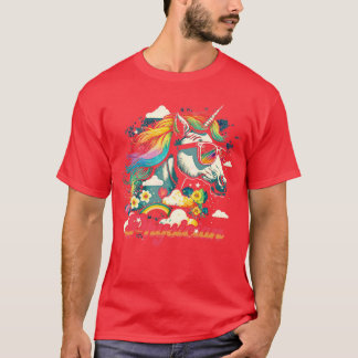 T-shirt Rainbow Unicorn