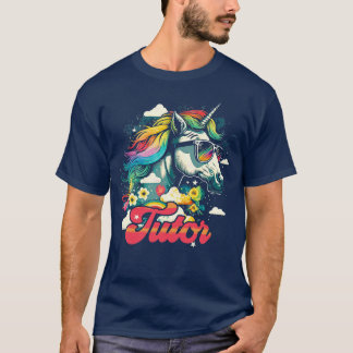 T-shirt Rainbow Unicorn Tutor