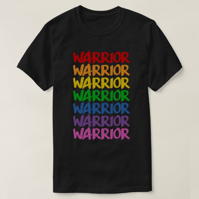 T-SHIRT RAINBOW WARRIOR (Design devant)