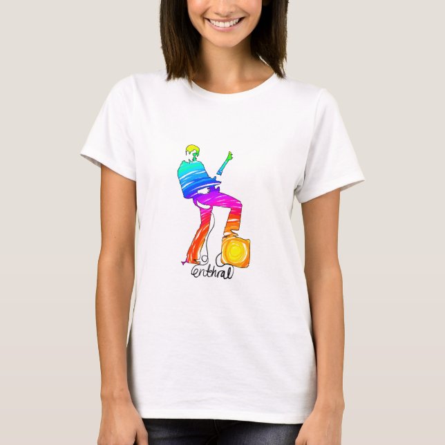 T-shirt rainbowplayer (Devant)