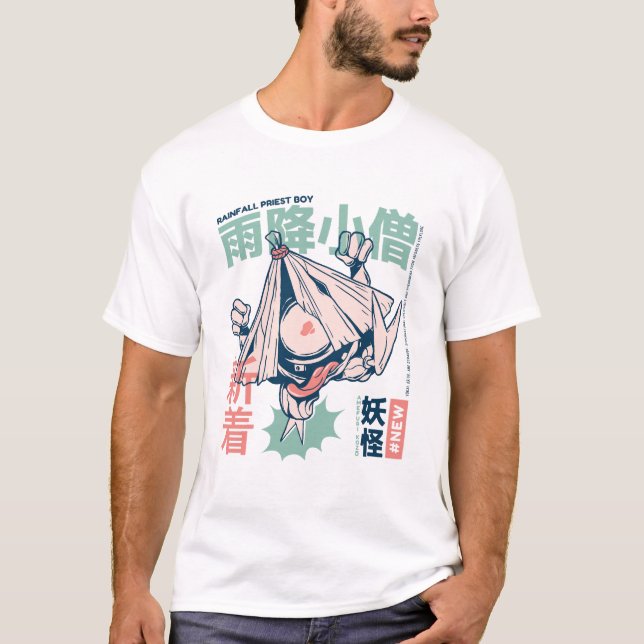 T-shirt Rainfall Yokai Boy (Devant)