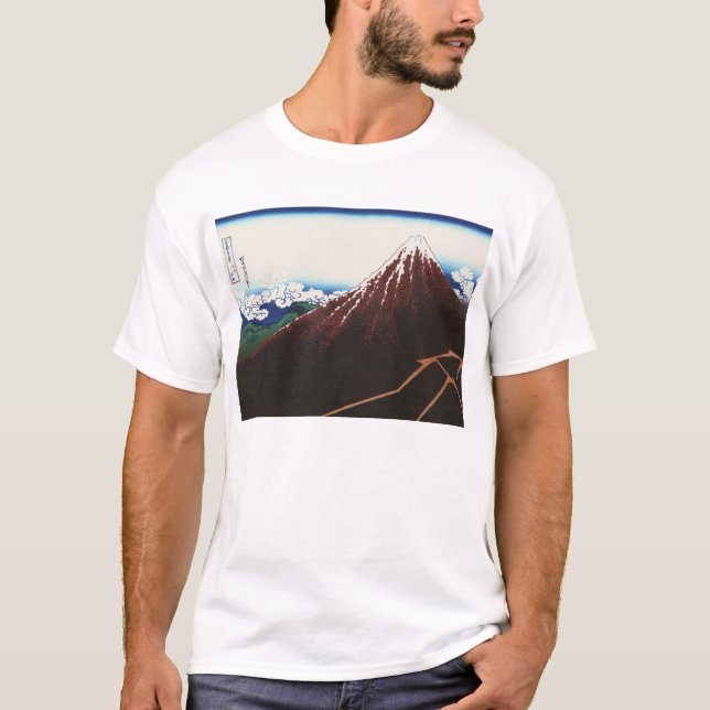 T-shirt Rainstorm Sous le sommet (Devant)