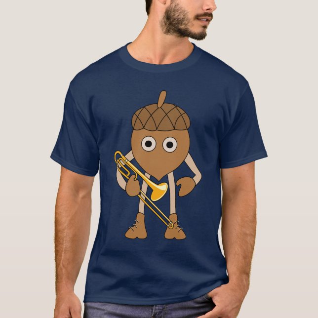 T-shirt Rainure trombone (Devant)