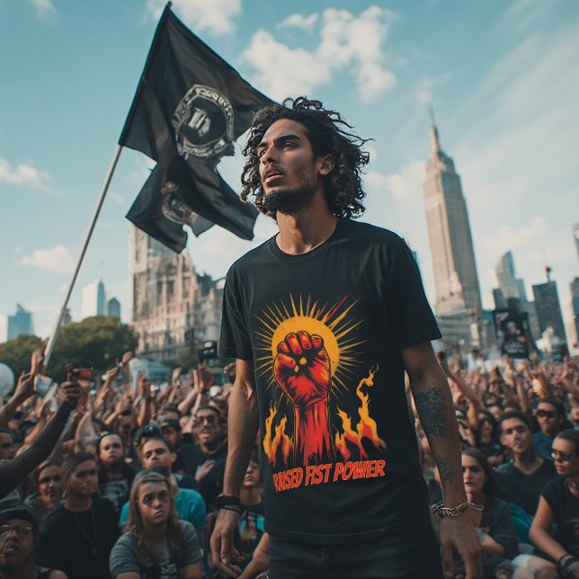 T-shirt Raised Fist Power Activism Symbol,Protest Equality (Créateur téléchargé)