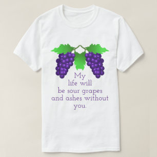 T-shirt Raisins aigre