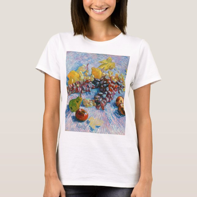 T-shirt Raisins, citrons, poires et pommes, Van Gogh (Devant)