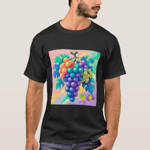 T-shirt Raisins colorés