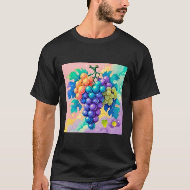 T-shirt Raisins colorés (Devant)