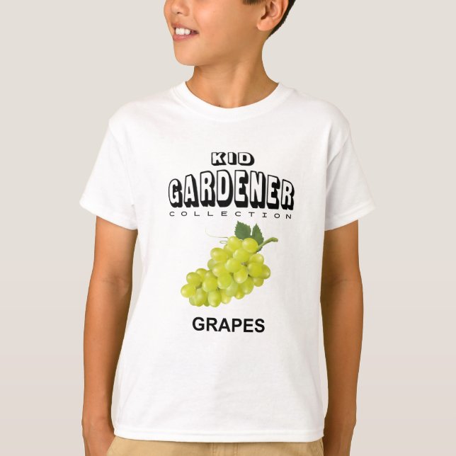 T-shirt Raisins de collection de jardiniers pour enfants ( (Devant)