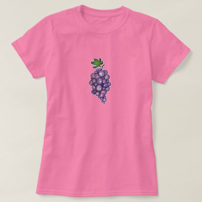 T-shirt Raisins de Saphir Sucrés (Design devant)